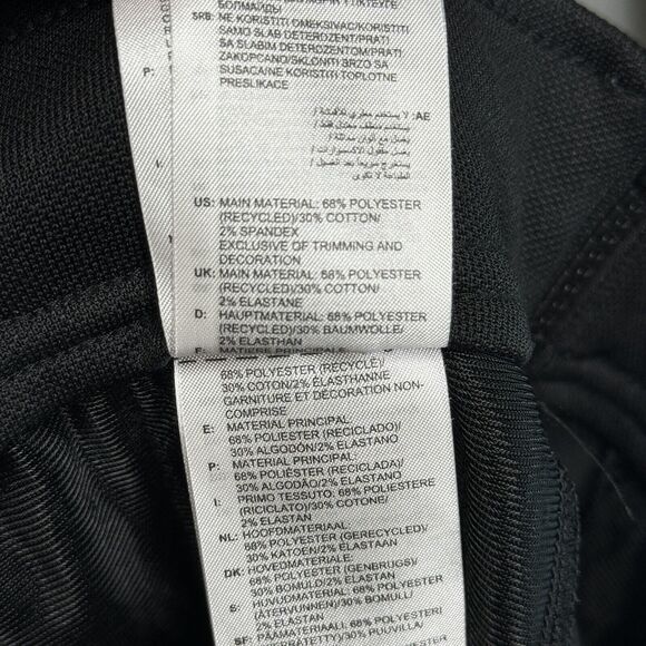 Adidas Pants Womens Small Black Blue Version Tight Fit Leggings HK7242 Workout - Picture 9 of 9